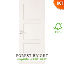 White Prefinished Prehung Interior Wooden Door with Frame